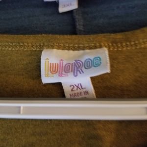 Lularoe carly mustard